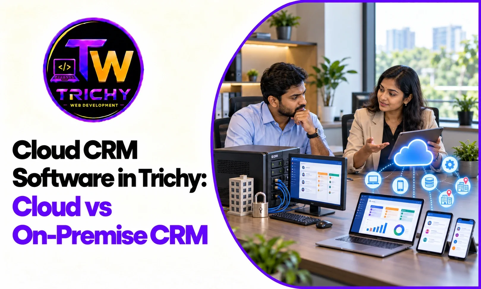 Cloud CRM Software in Trichy: Cloud vs On-Premise CRM