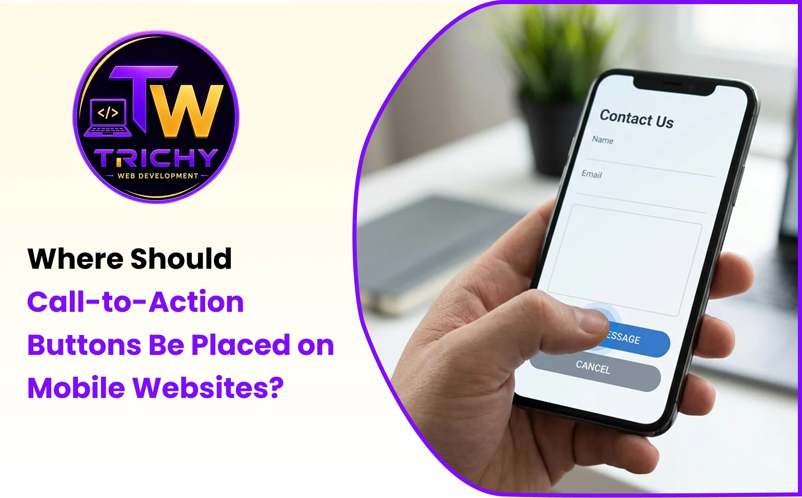 Cta Buttons in Mobile website